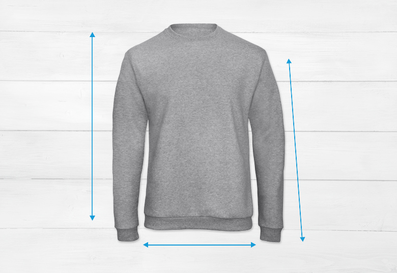 Sweater unisex - how to measure