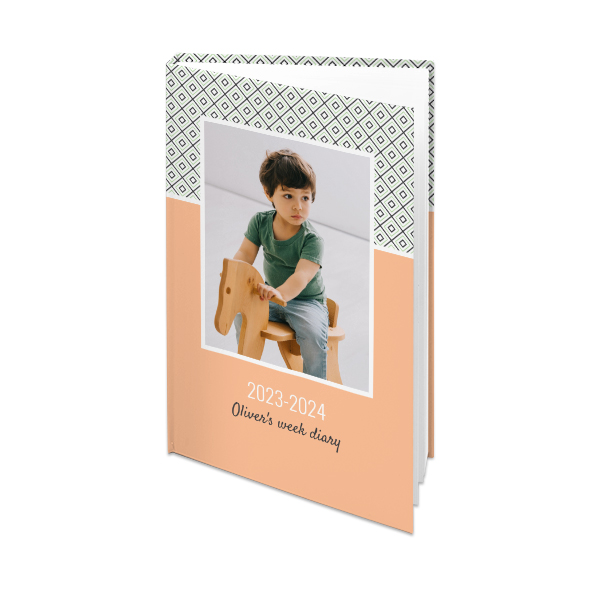 Agenda Luxe A5 couverture rigide personnalisée