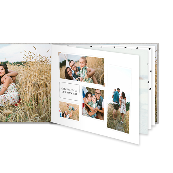 XL paysage - couverture rigide en lin XL paysage - couverture rigide en lin