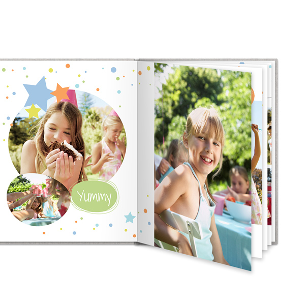 L portrait - couverture rigide en lin