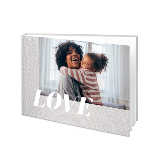 Fotobok XL Liggende Deluxe - Hard linomslag med foto