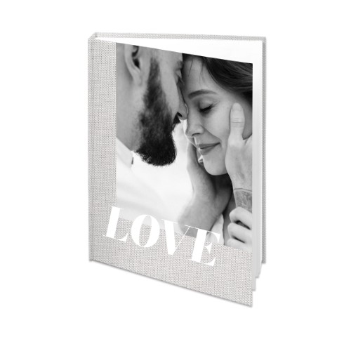 Fotobok Large Stående - Hard linomslag med foto
