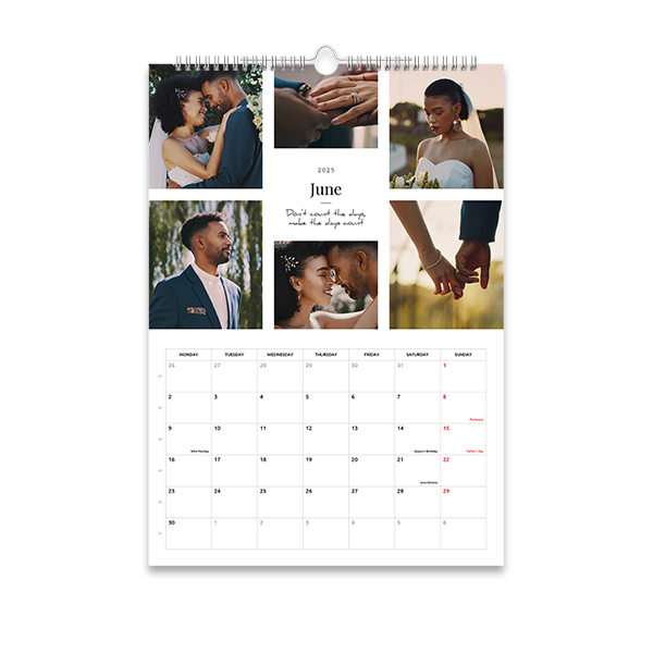 Vægkalender A3 Stående Vægkalender A3 Stående