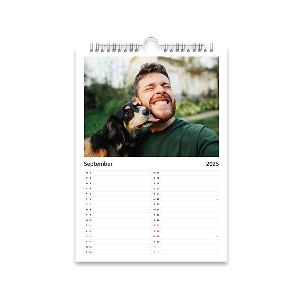 Veggkalender A4 Stående Veggkalender A4 Stående