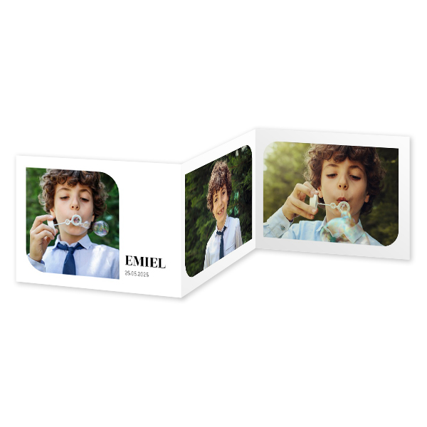 Fotokort 6 sider Liggende 14,3 x 10 cm