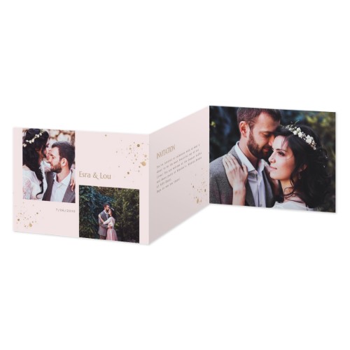 Double Folded Card Landscape 14,3 x 10 cm Double Folded Card Landscape 14,3 x 10 cm