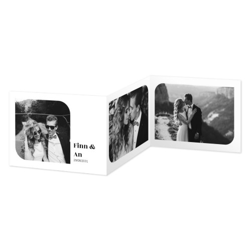 Fotokort 6 sider Landskab 14,3 x 10 cm