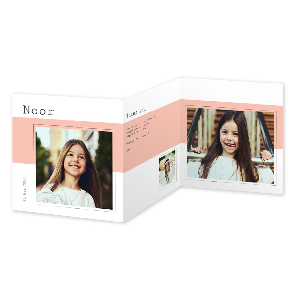 Double Folded Card Square 14,3 x 14,3 cm Double Folded Card Square 14,3 x 14,3 cm