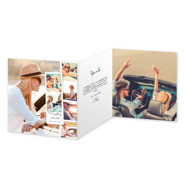 Double Folded Card Square 14,3 x 14,3 cm Double Folded Card Square 14,3 x 14,3 cm