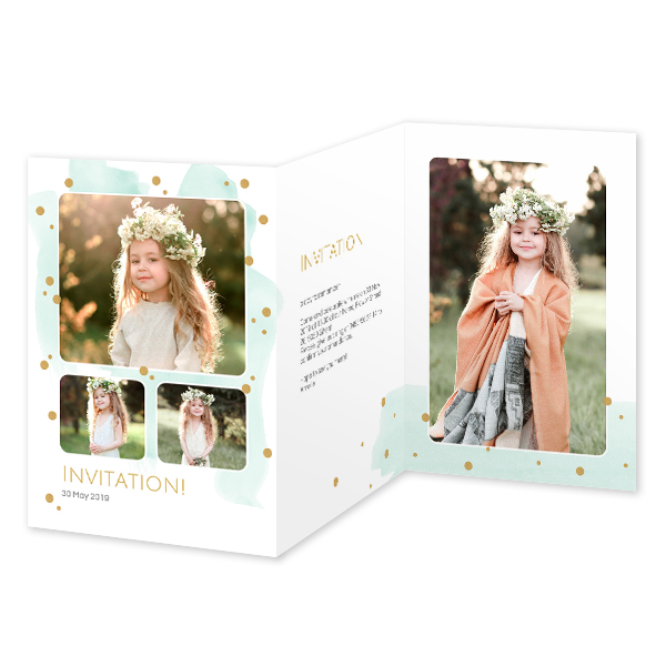 Double Folded Card Portrait 10 x 14,3 cm Double Folded Card Portrait 10 x 14,3 cm