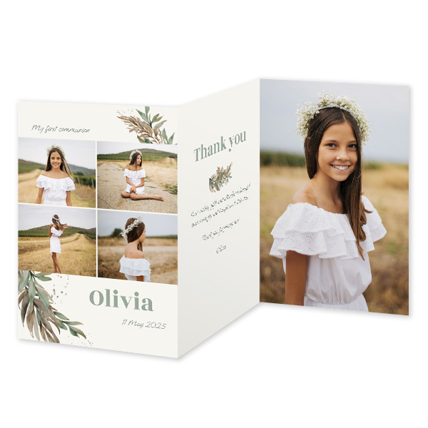 Double Folded Card Portrait 10 x 14,3 cm Double Folded Card Portrait 10 x 14,3 cm