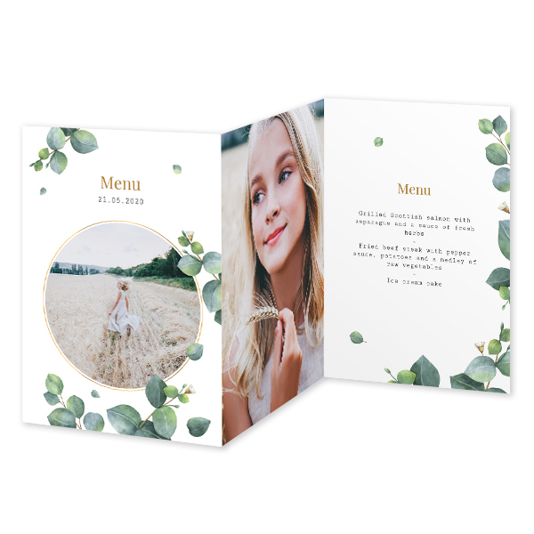 Double Folded Card Portrait 10 x 14,3 cm Double Folded Card Portrait 10 x 14,3 cm