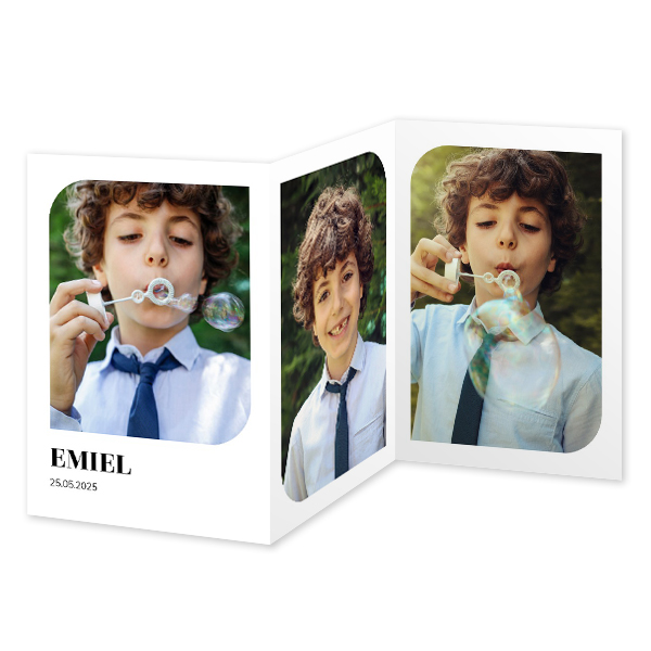 Double Folded Card Portrait 10 x 14,3 cm Double Folded Card Portrait 10 x 14,3 cm