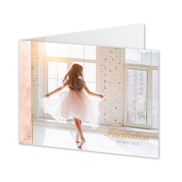 Foldede Fotokort Landskab 14,3 x 10 cm