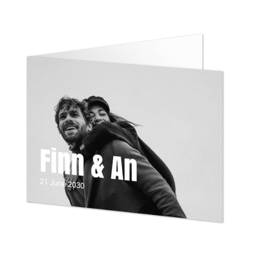 Foldede Fotokort Landskab 14,3 x 10 cm