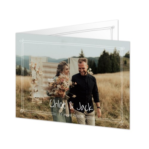 Foldede Fotokort Landskab 14,3 x 10 cm Foldede Fotokort Landskab 14,3 x 10 cm