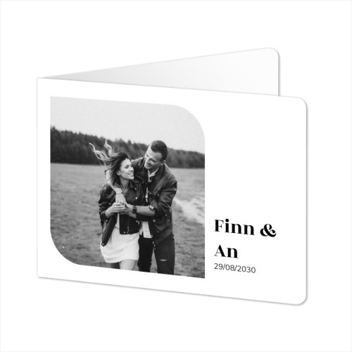 Vikta Fotokort Liggande rundade hörn 14,3 x 10 cm