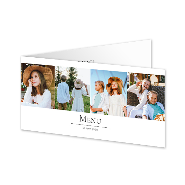 Folded Card Panoramic Landscape 19,6 x 9,3 cm Folded Card Panoramic Landscape 19,6 x 9,3 cm