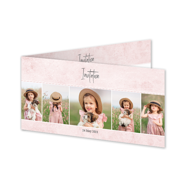 Faire-part 2 volets Pano paysage 19,6 x 9,3 cm Faire-part 2 volets Pano paysage 19,6 x 9,3 cm