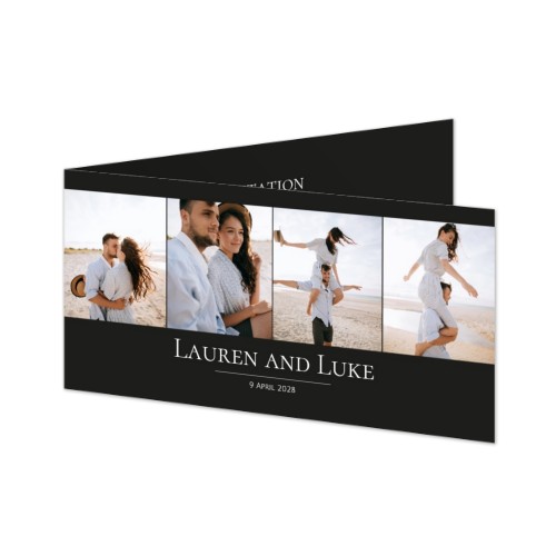 Folded Card Panoramic Landscape 19,6 x 9,3 cm Folded Card Panoramic Landscape 19,6 x 9,3 cm