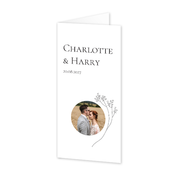 Folded Card Panoramic Portrait 9,3 x 19,6 cm Folded Card Panoramic Portrait 9,3 x 19,6 cm