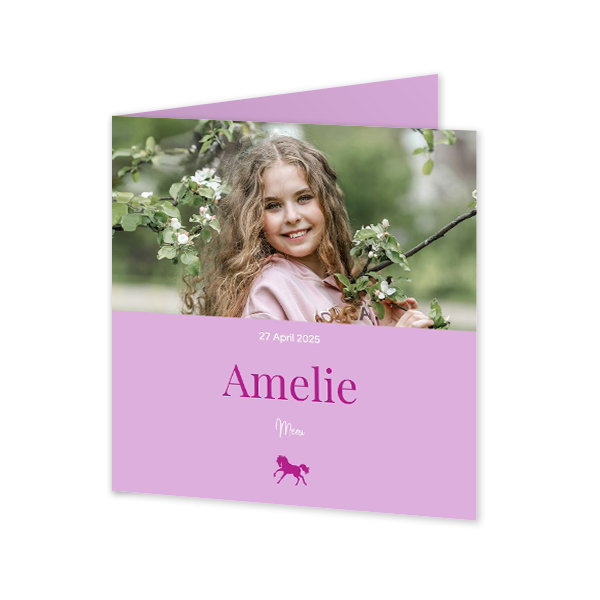 Folded Card Square 14,3 x 14,3 cm Folded Card Square 14,3 x 14,3 cm