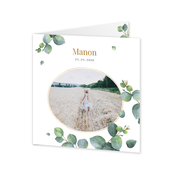 Folded Card Square 14,3 x 14,3 cm Folded Card Square 14,3 x 14,3 cm