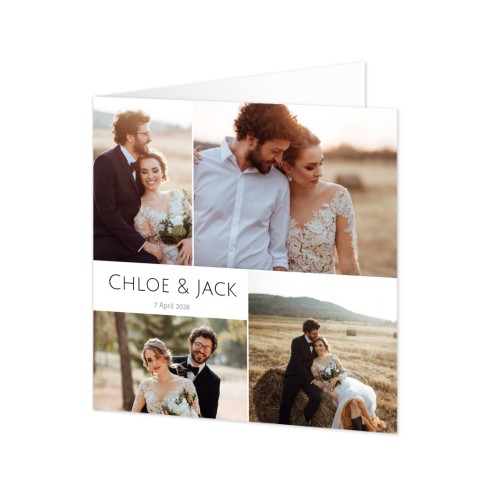Folded Card Square 14,3 x 14,3 cm Folded Card Square 14,3 x 14,3 cm