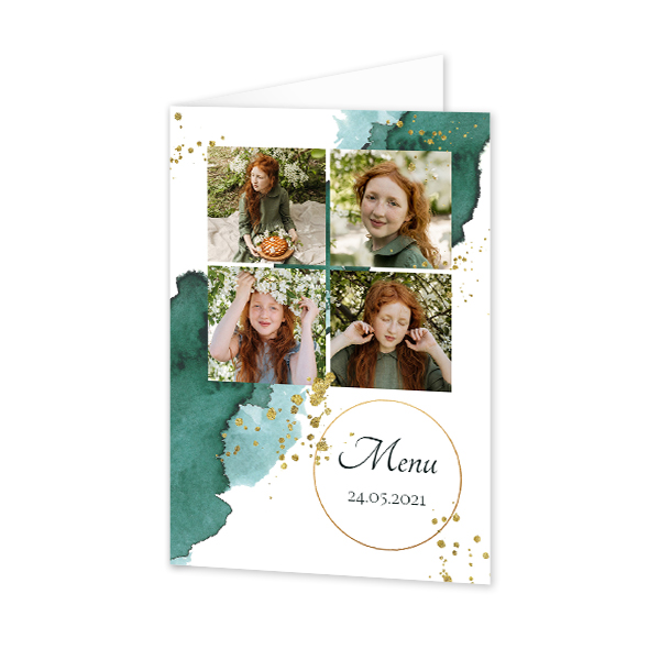 Folded Card Portrait 10 x 14,3 cm Folded Card Portrait 10 x 14,3 cm
