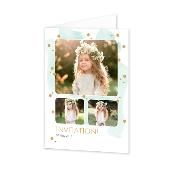 Folded Card Portrait 10 x 14,3 cm Folded Card Portrait 10 x 14,3 cm