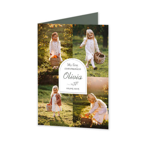 Folded Card Portrait 10 x 14,3 cm Folded Card Portrait 10 x 14,3 cm