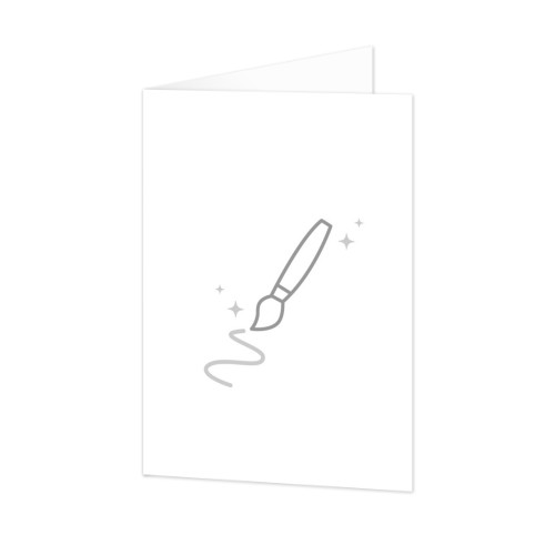 Folded Card Portrait 10 x 14,3 cm Folded Card Portrait 10 x 14,3 cm