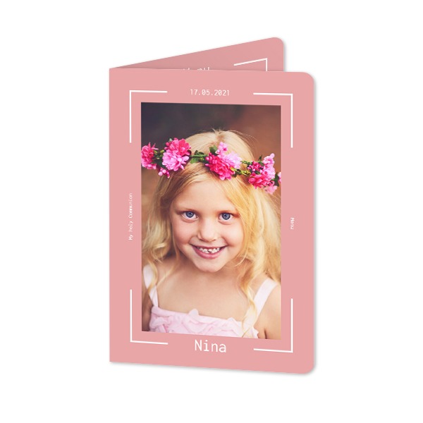 Vikta Fotokort Stående rundade hörn 10 x 14,3 cm
