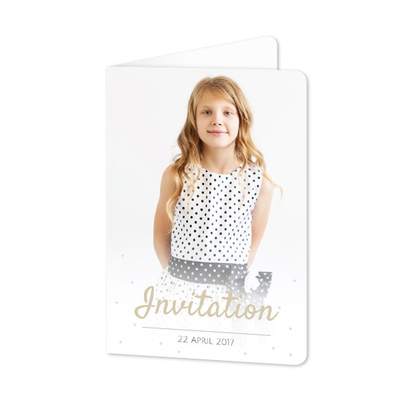 Folded Card portrait rounded corners 10 x 14,3 cm