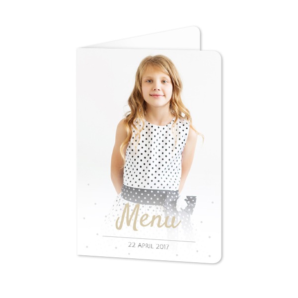 Folded Card portrait rounded corners 10 x 14,3 cm
