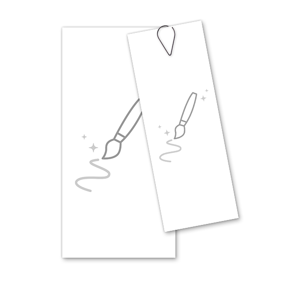 Multi-carte Trombone noir (lot de 12) 9,3 x 19,6 cm