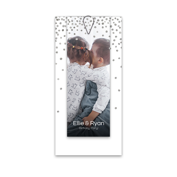 Multikort Binders svart - 12 stk 9,3 x 19,6 cm