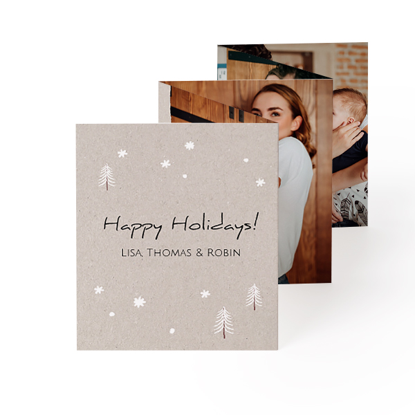 Fold out photo card Portrait (7,1 x 8,8 cm) Fold out photo card Portrait (7,1 x 8,8 cm)