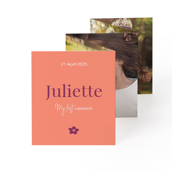 Fold out photo card Portrait (7,1 x 8,8 cm) Fold out photo card Portrait (7,1 x 8,8 cm)