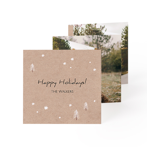 Fold out photo card Square (8 x 8 cm) Fold out photo card Square (8 x 8 cm)