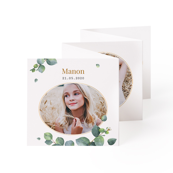Fold out photo card Square (8 x 8 cm) Fold out photo card Square (8 x 8 cm)