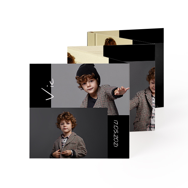 Carte portfolio Carré (8 x 8 cm) Carte portfolio Carré (8 x 8 cm)