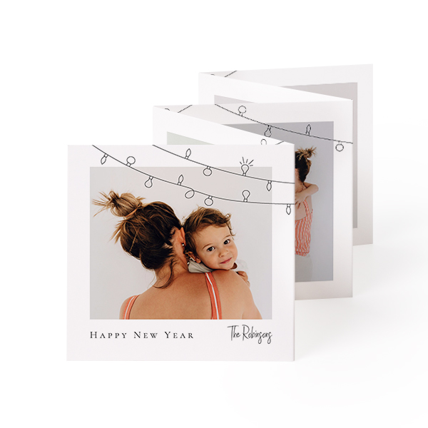 Fold out photo card Square (8 x 8 cm) Fold out photo card Square (8 x 8 cm)