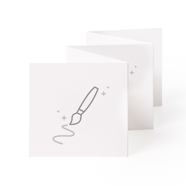 Carte portfolio Carré (8 x 8 cm) Carte portfolio Carré (8 x 8 cm)