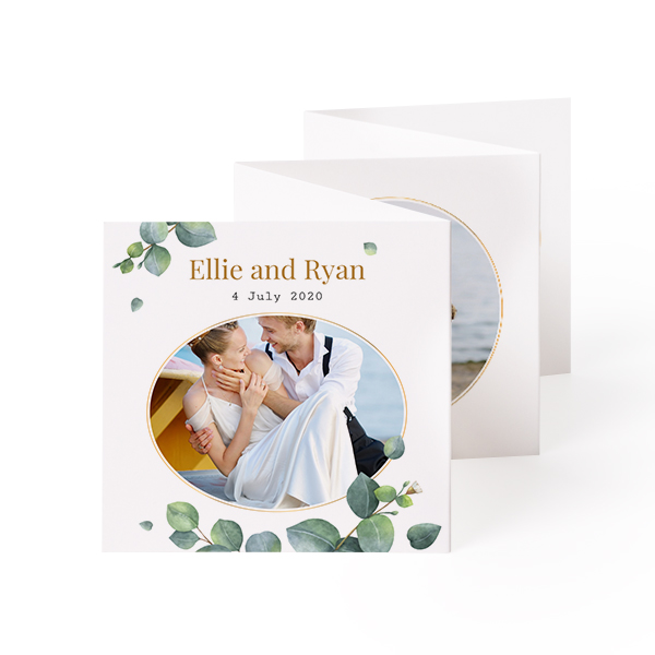 Fold out photo card Square (8 x 8 cm) Fold out photo card Square (8 x 8 cm)