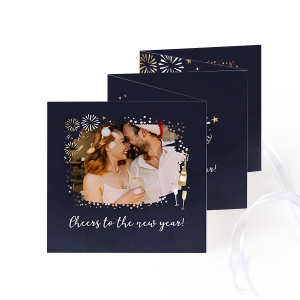 Portfoliokaart Vierkant (Set van 12) Wit lint (8 x 8 cm) Portfoliokaart Vierkant (Set van 12) Wit lint (8 x 8 cm)
