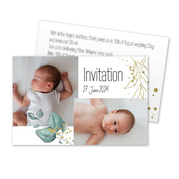 Reception Card 8,5 x 5,5 cm Reception Card 8,5 x 5,5 cm