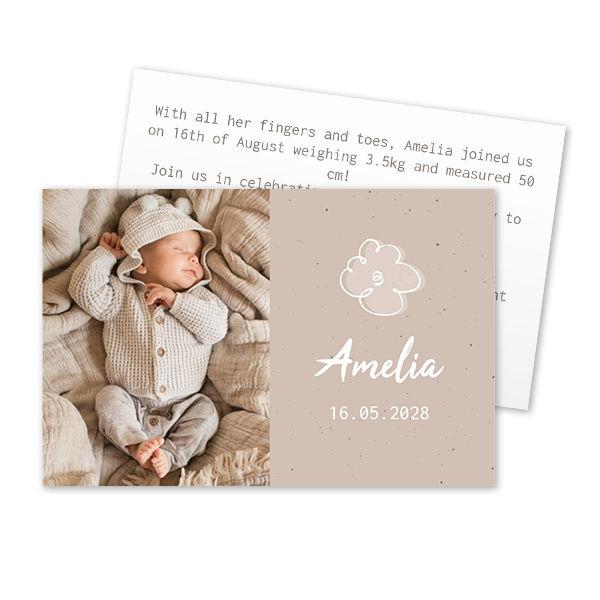 Reception Card 8,5 x 5,5 cm Reception Card 8,5 x 5,5 cm