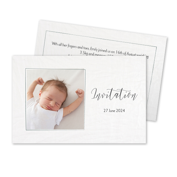 Reception Card 8,5 x 5,5 cm Reception Card 8,5 x 5,5 cm