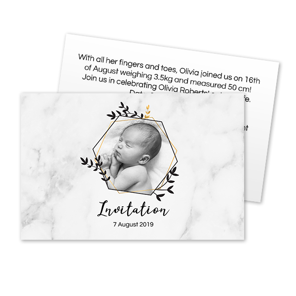 Reception Card 8,5 x 5,5 cm Reception Card 8,5 x 5,5 cm